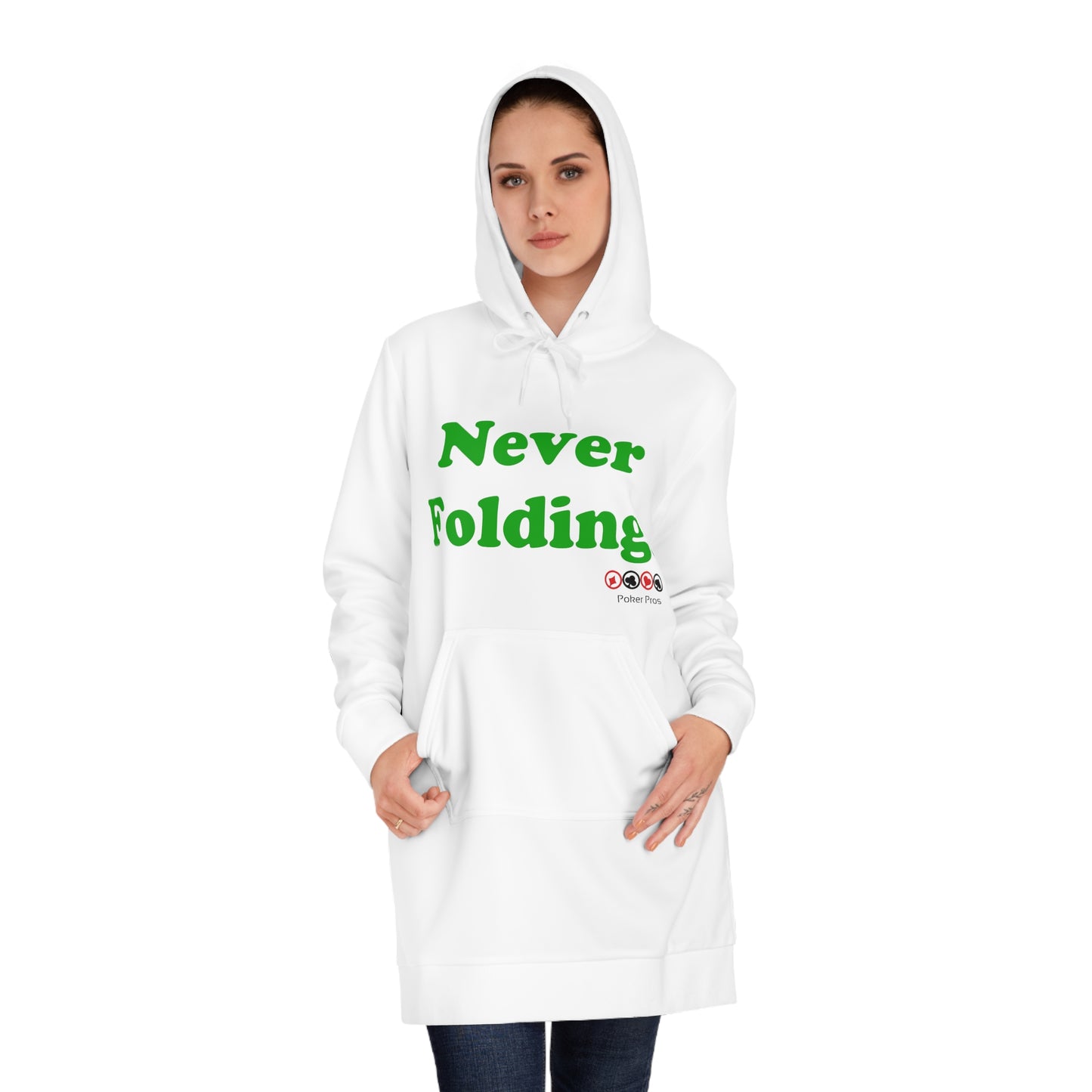 Never Folding Hoodie Dress