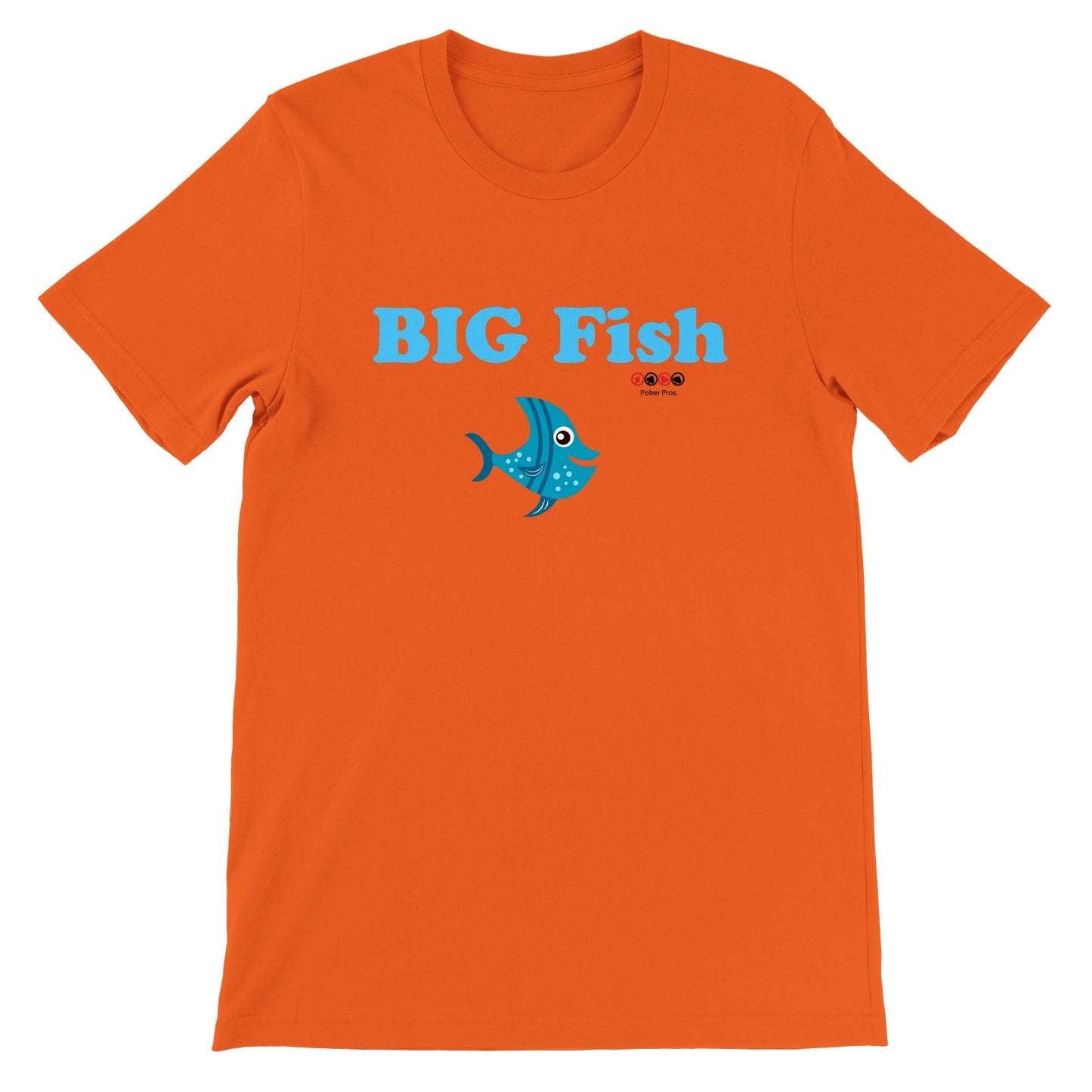 Premium Unisex Big Fish Crewneck T-shirt