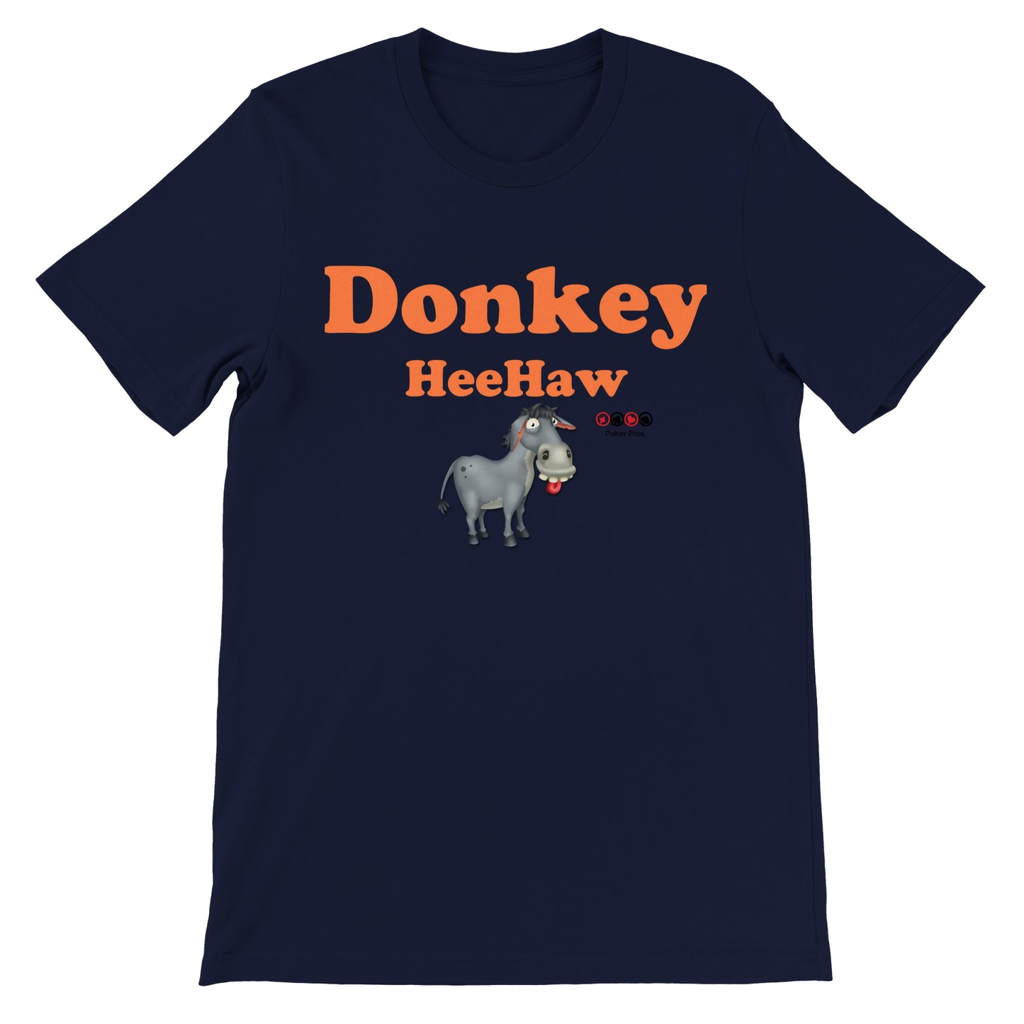 Premium Unisex Donkey Hee Haw Crewneck T-shirt