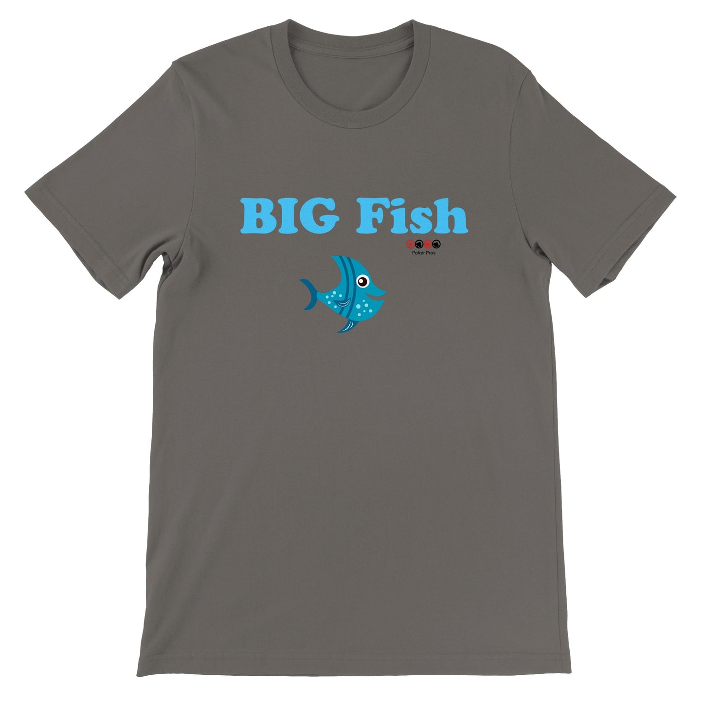 Premium Unisex Big Fish Crewneck T-shirt