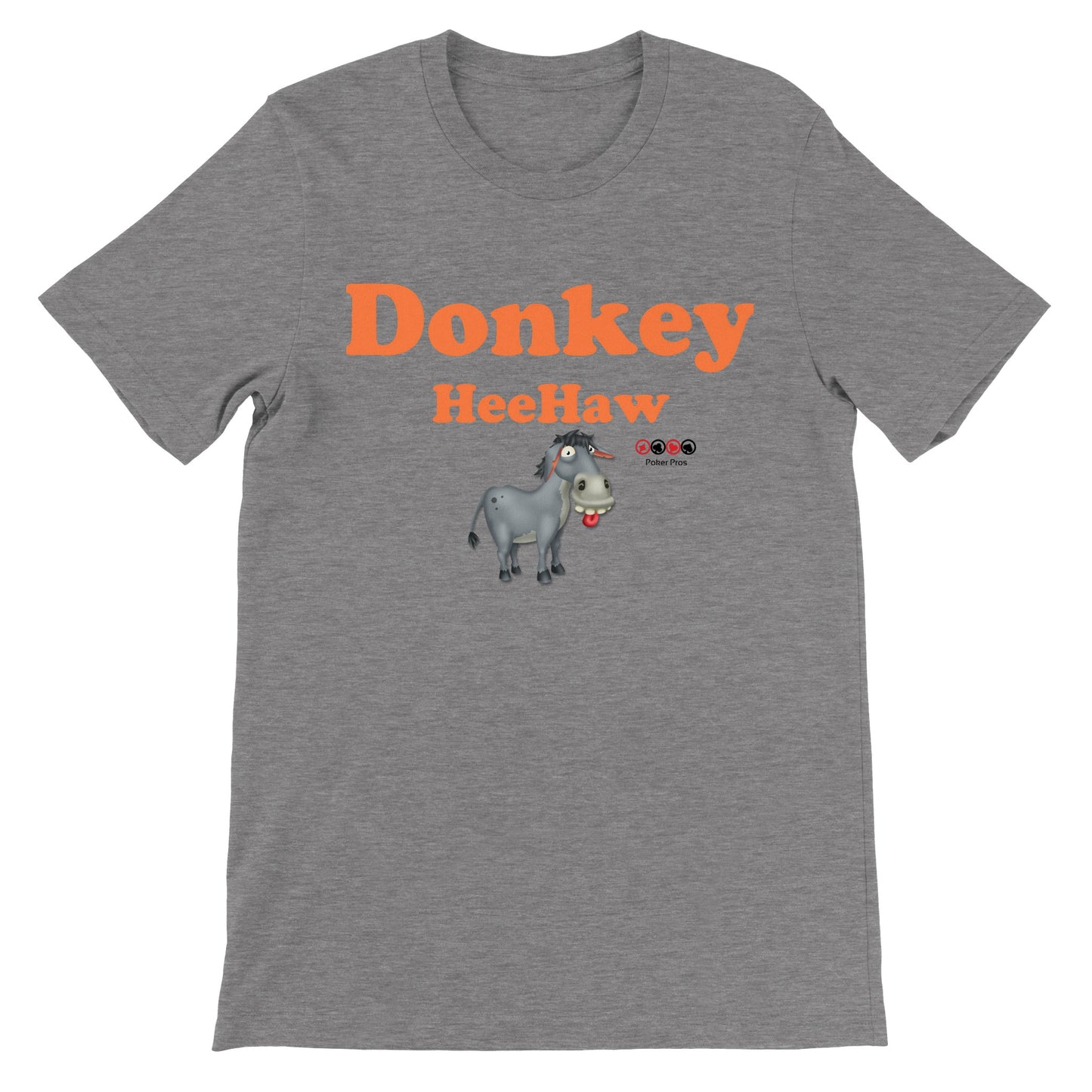 Premium Unisex Donkey Hee Haw Crewneck T-shirt