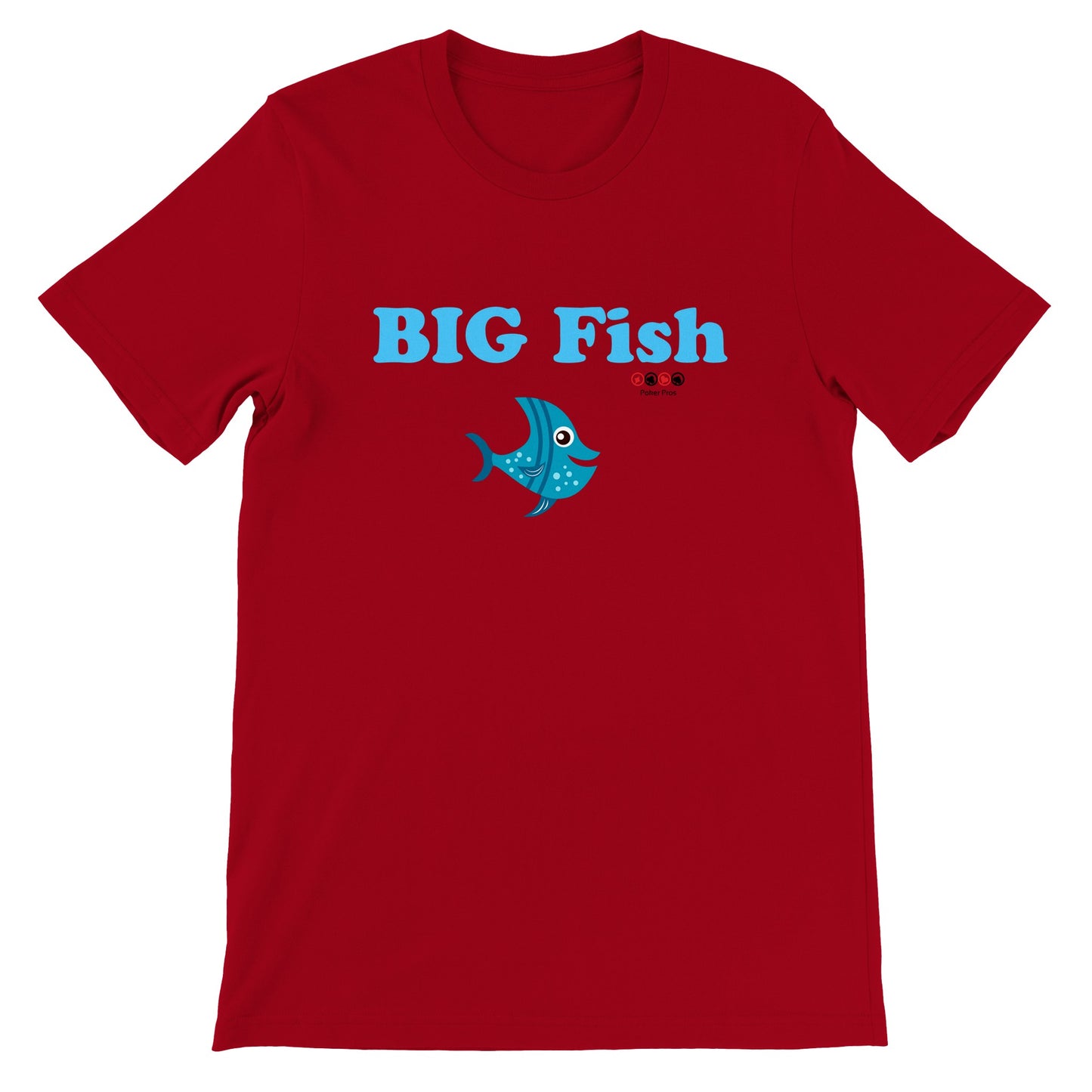 Premium Unisex Big Fish Crewneck T-shirt