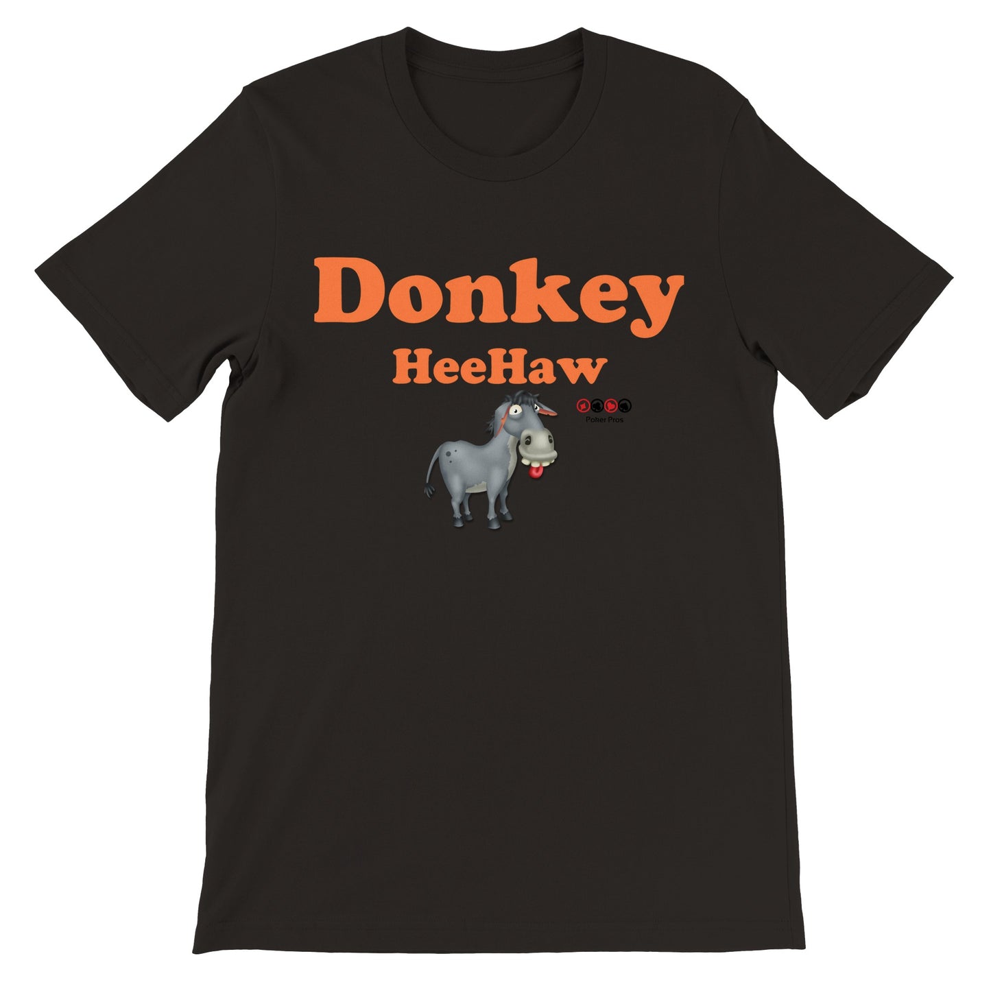 Premium Unisex Donkey Hee Haw Crewneck T-shirt