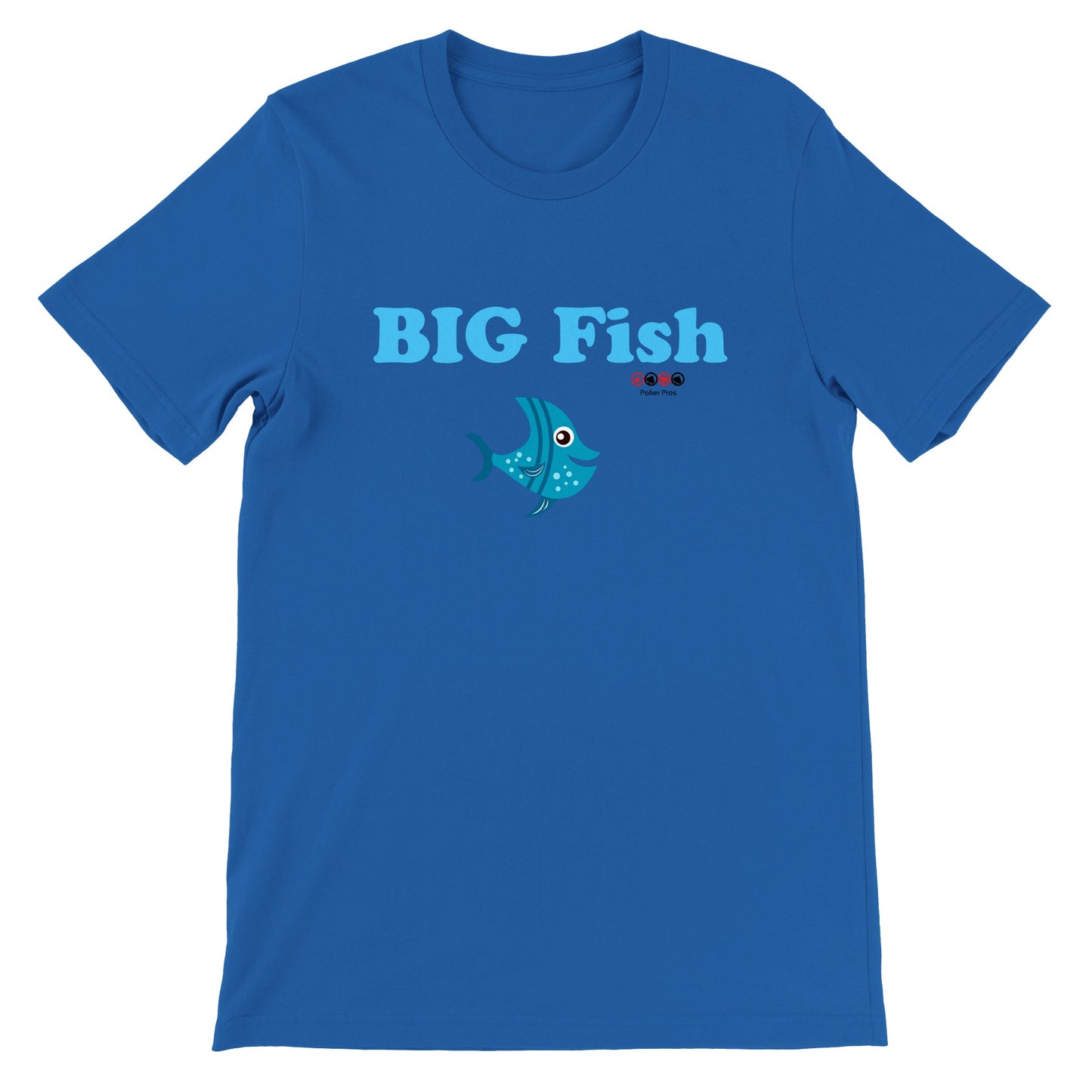 Premium Unisex Big Fish Crewneck T-shirt