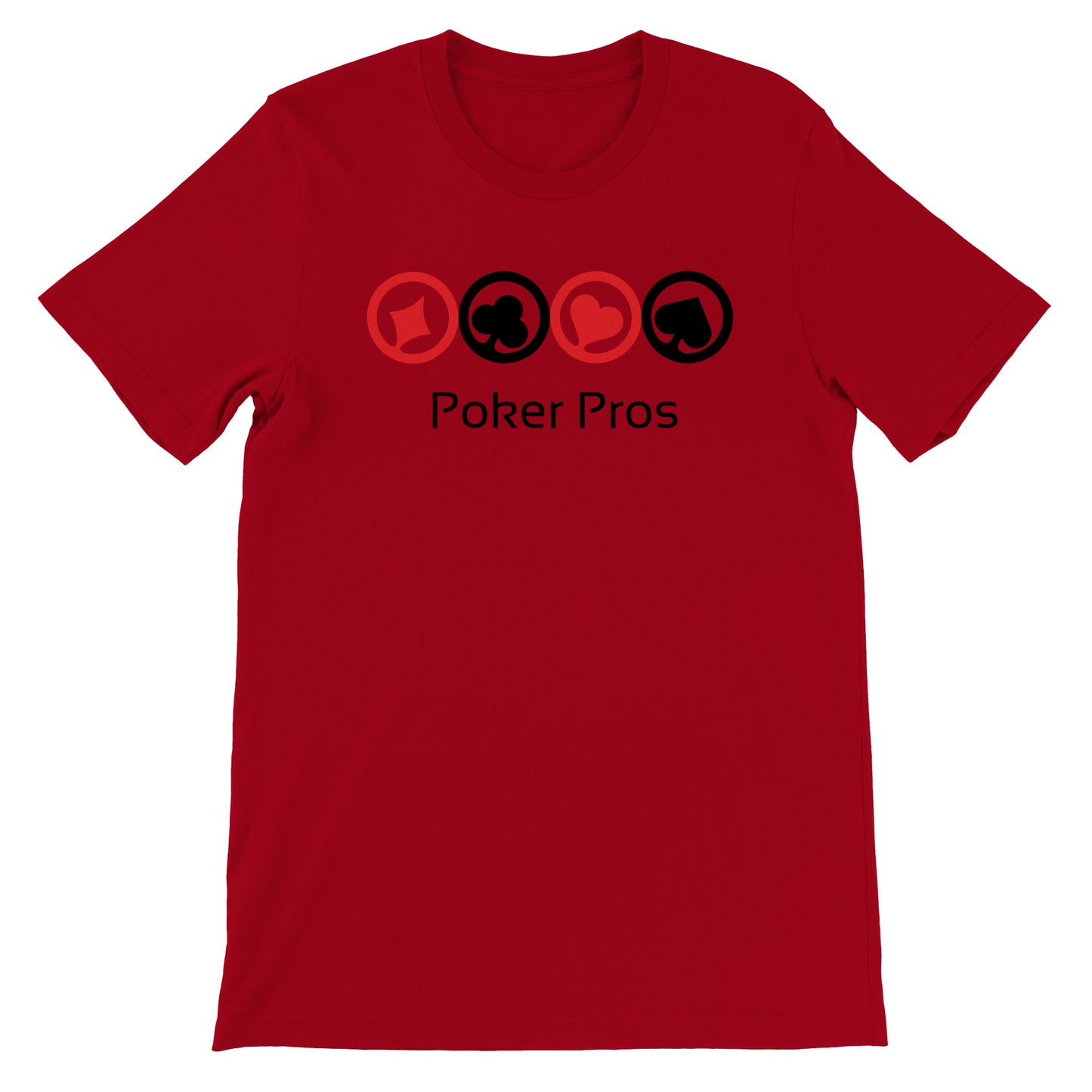 Premium Unisex Poker Pros Crewneck T-shirt