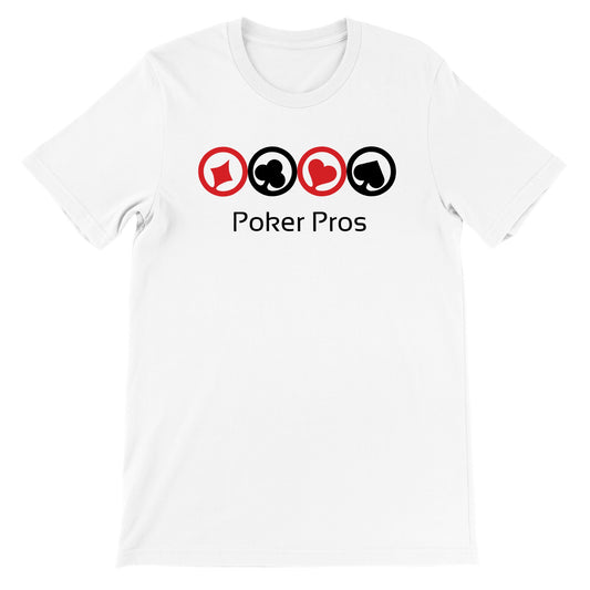 Premium Unisex Poker Pros Crewneck T-shirt