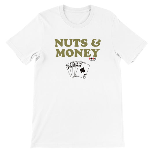 Premium Unisex Nuts & Money Crewneck T-shirt