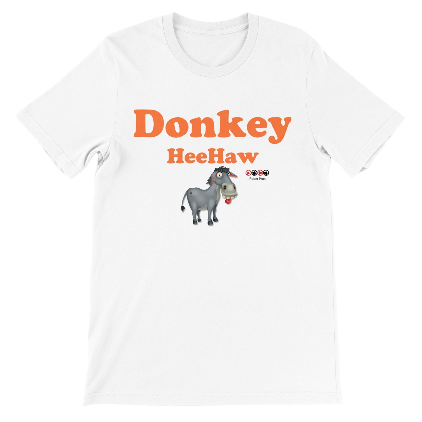 Premium Unisex Donkey Hee Haw Crewneck T-shirt