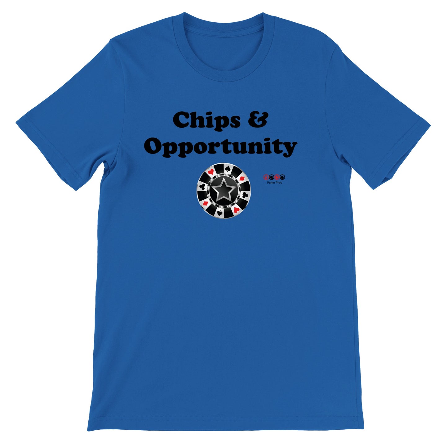 Premium Unisex Chips & Opportunity Crewneck T-shirt