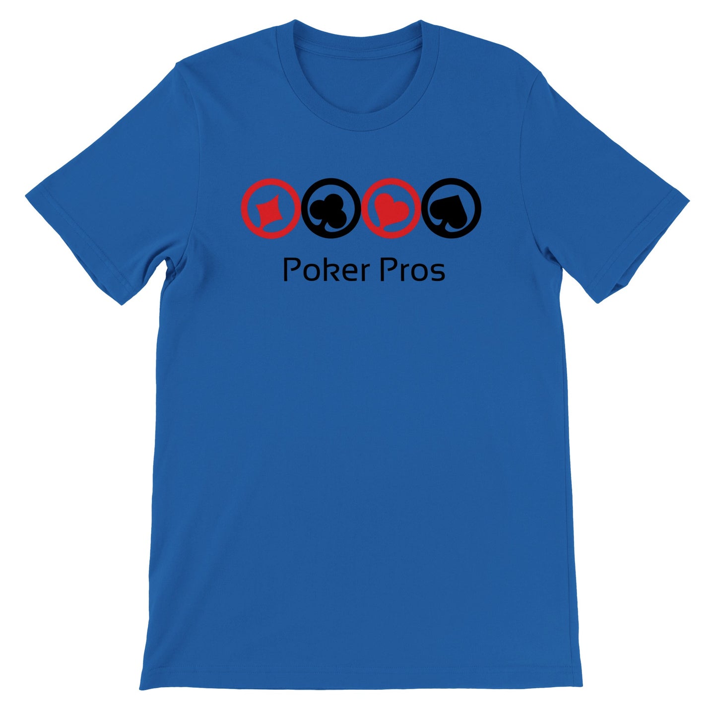 Premium Unisex Poker Pros Crewneck T-shirt