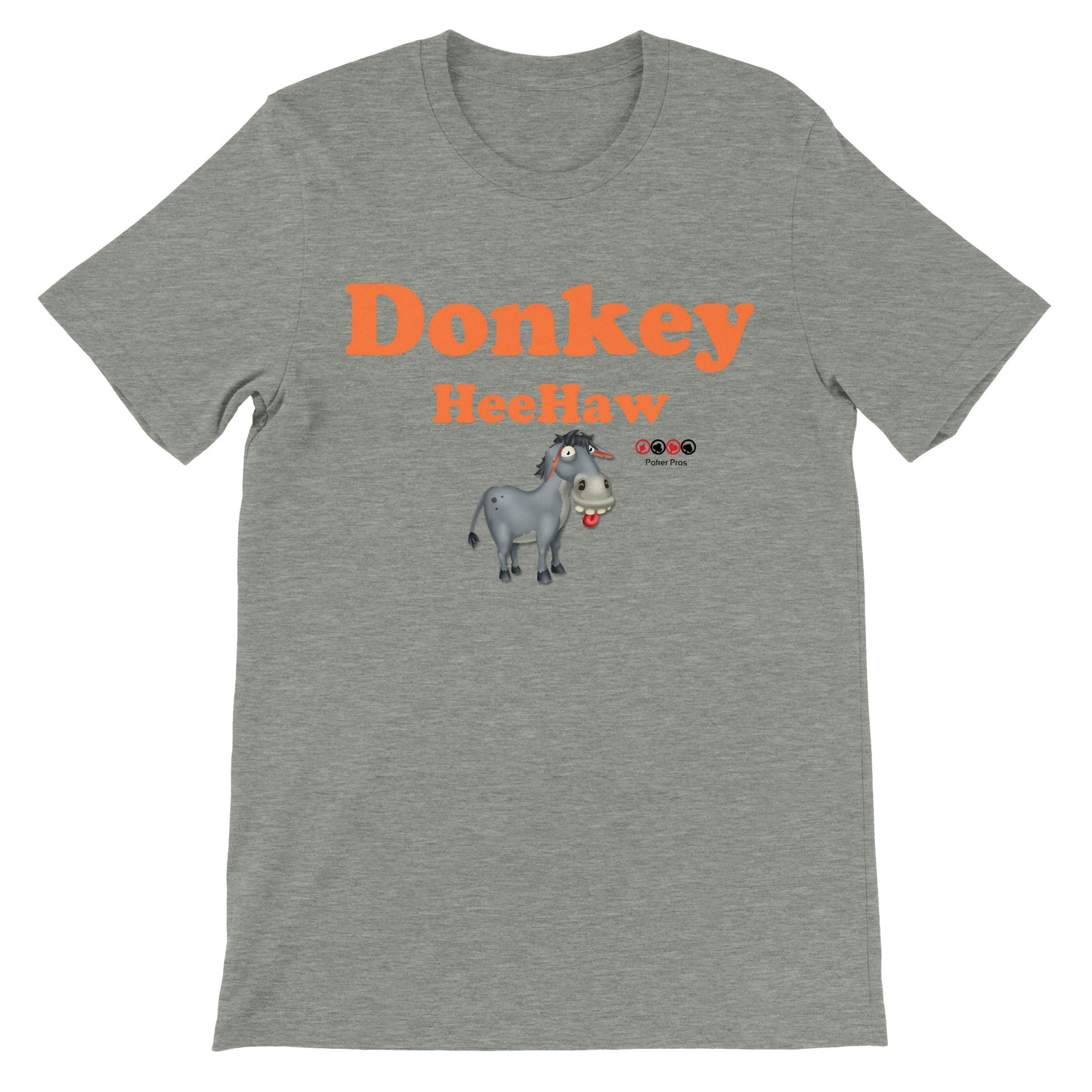 Premium Unisex Donkey Hee Haw Crewneck T-shirt