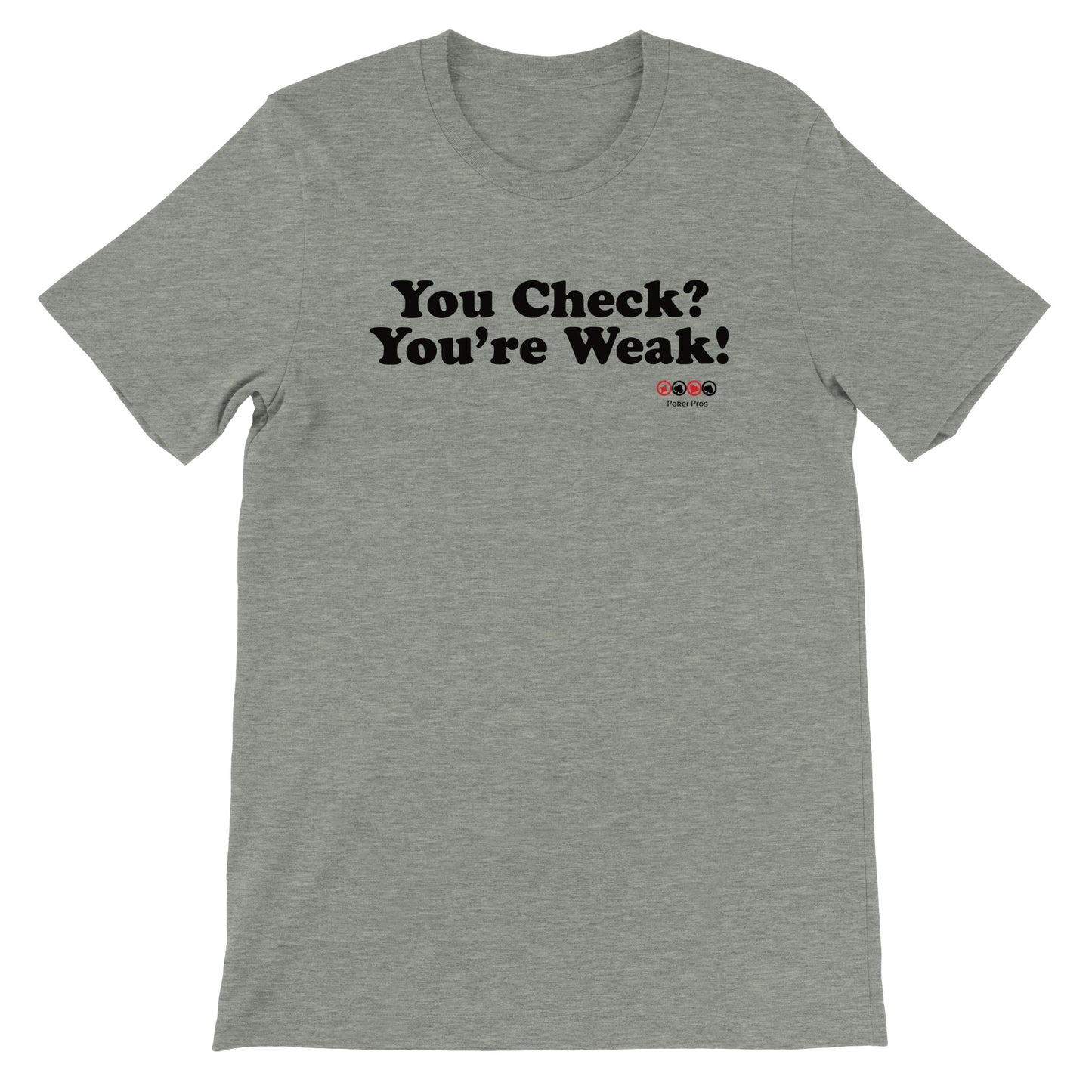 Premium Unisex You Check Crewneck T-shirt