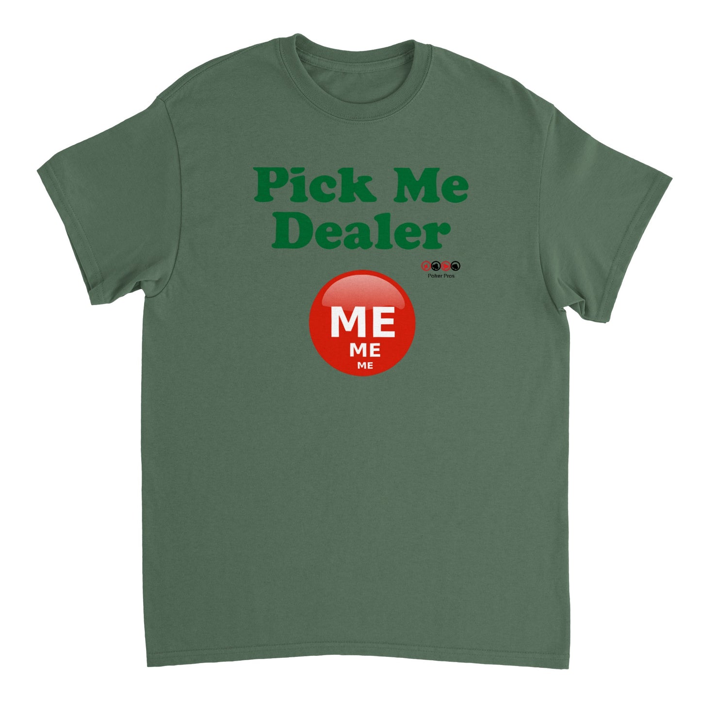 Heavyweight Unisex Pick Me Dealer Crewneck T-shirt