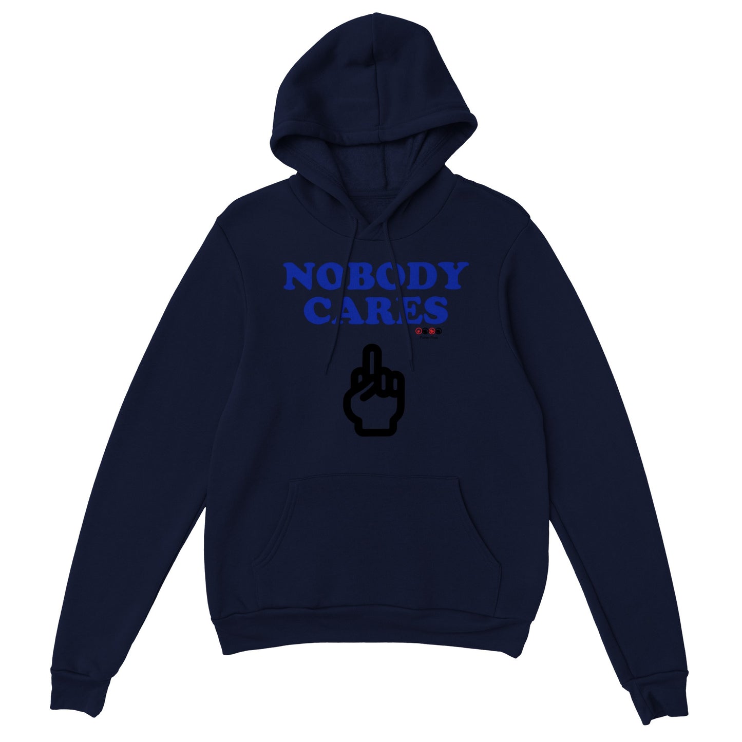 Classic Unisex Nobody Cares Pullover Hoodie