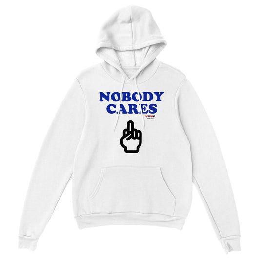 Classic Unisex Nobody Cares Pullover Hoodie