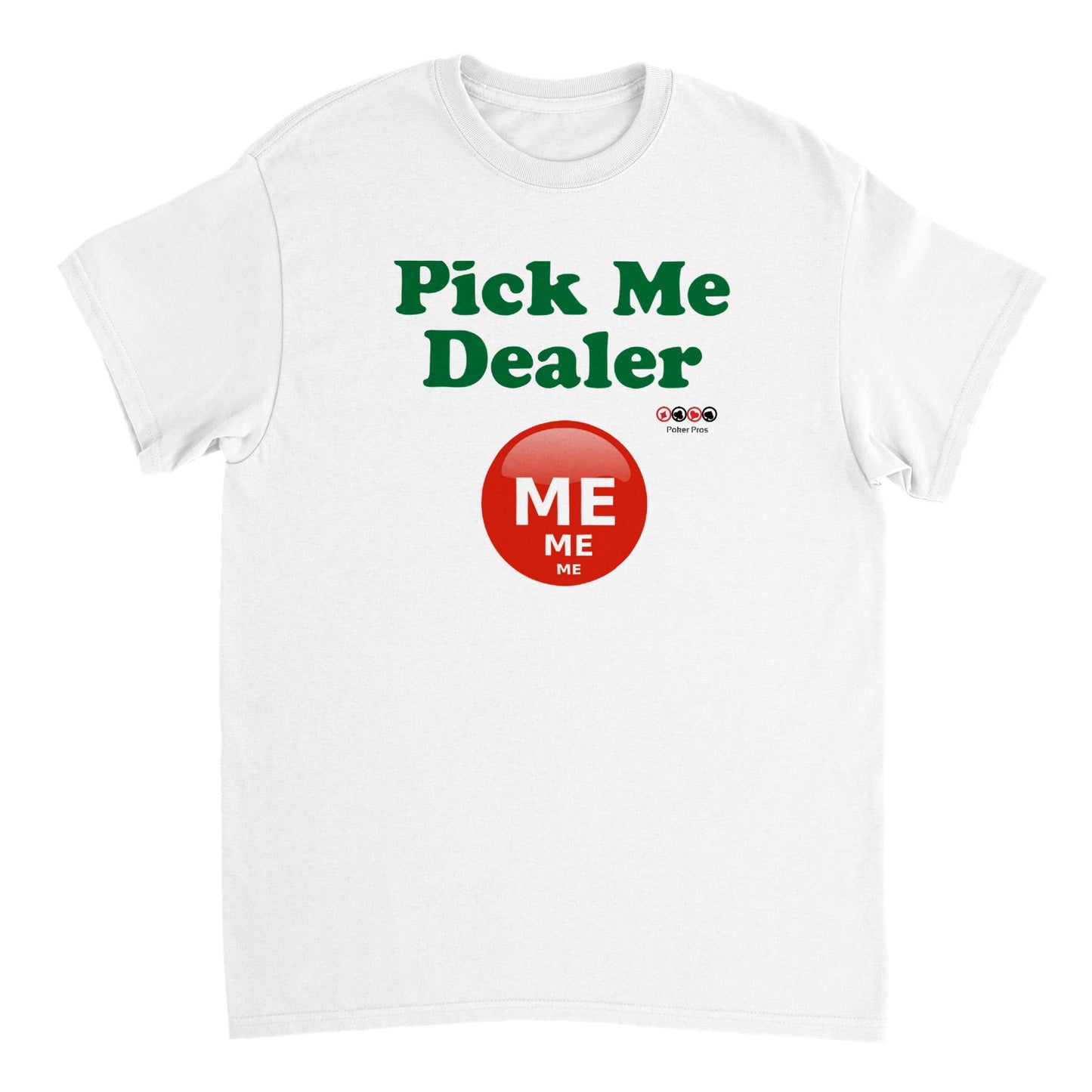 Heavyweight Unisex Pick Me Dealer Crewneck T-shirt