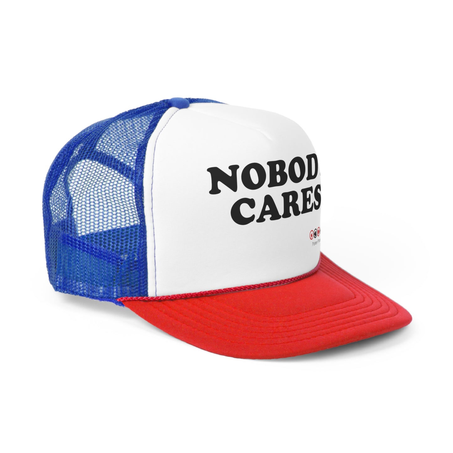 Nobody Cares Trucker Caps